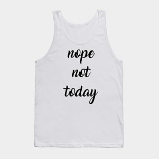 Nope Tank Top